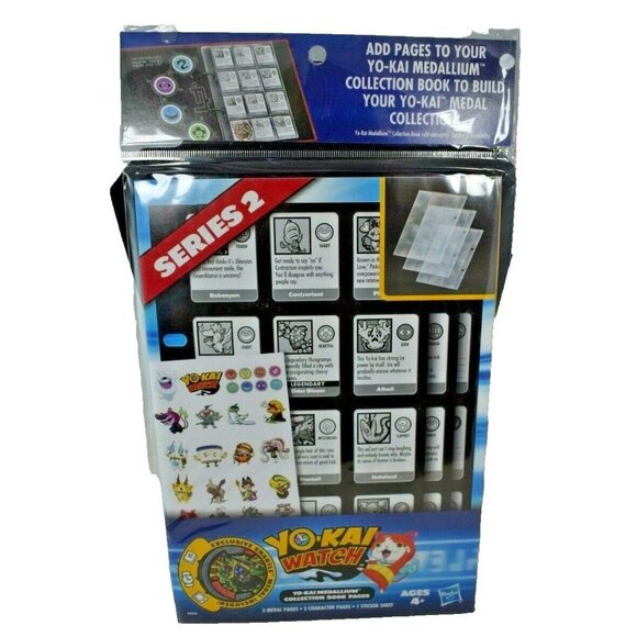 Yo-Kai Watch Medallium Collection Book Pages Exclusive Snartle Medal Series 2 - Picture 1 of 3